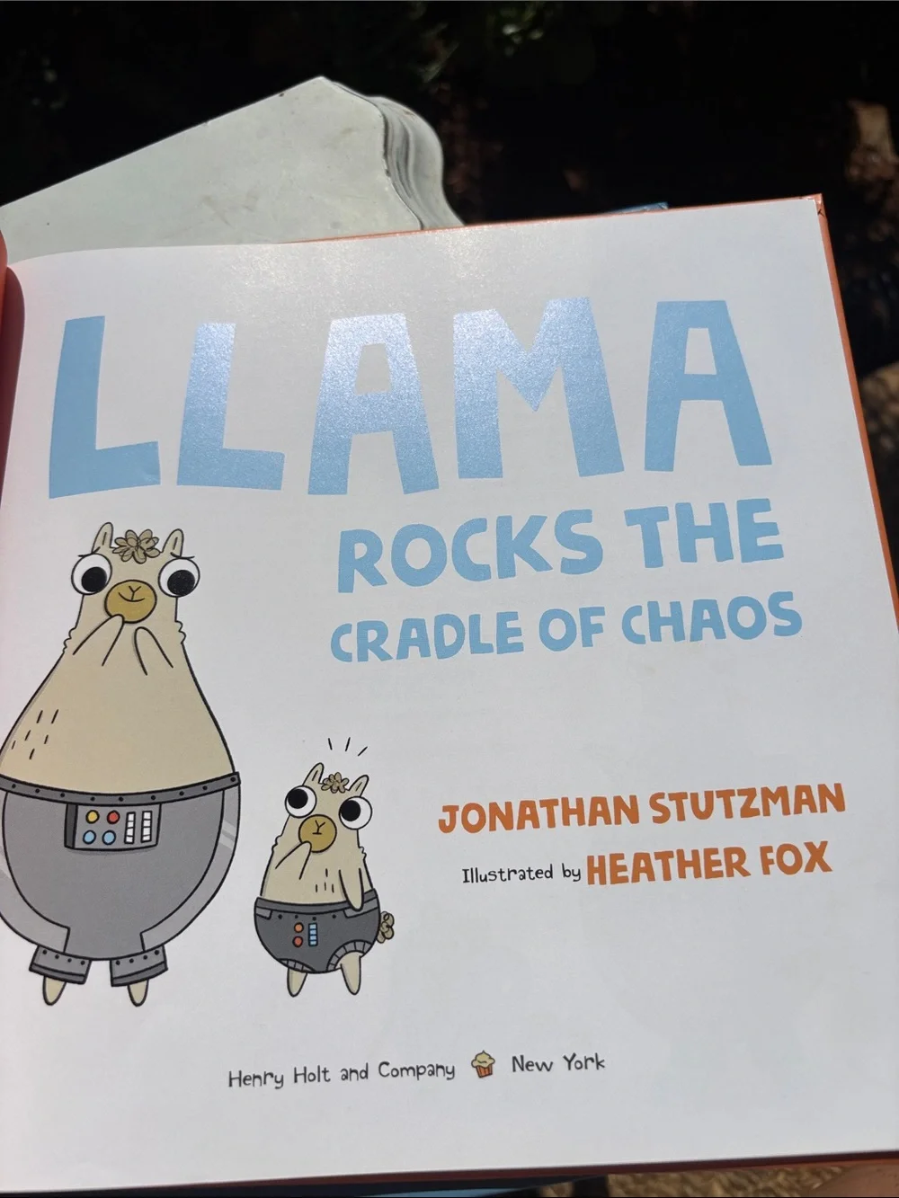 Llama Destroys World and Llama Rocks the Cradle of  Chaos Books Set -